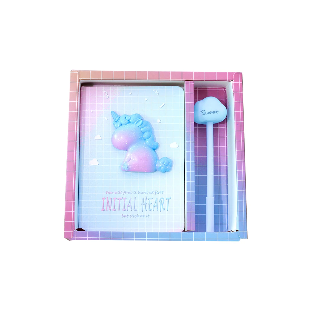 

Unicorn Notebook And Pen Gradient Blue Personal Diary School Office Supply Unicorn Journal With Pen Style B