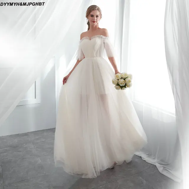Short Skirt Wedding Dress