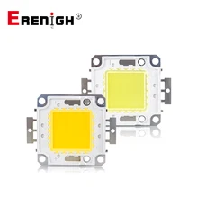 COB светодиодный чип 10 Вт 20 Вт 30 Вт 50 Вт 100 Вт светодиодный чип с бусинами для прожектора садовый квадратный DC 9-12 в 30-36 в Интегрированный Светодиодный светильник