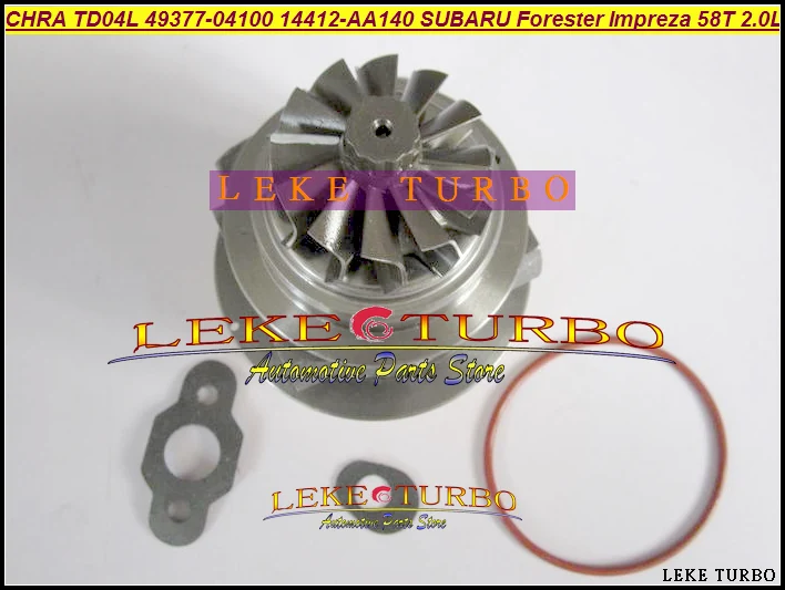 Turbo Cartridge CHRA Core TD04L-13T-6 49377-04100 14412-AA140 14412-AA260 14412-AA360 For SUBARU Forester