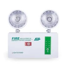 Светодиодный двойной головок Огонь Аварийное более 90 минут аварийного освещения