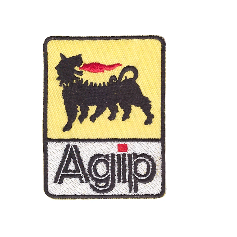 

Agip patch Embroidered iron&sew on badge