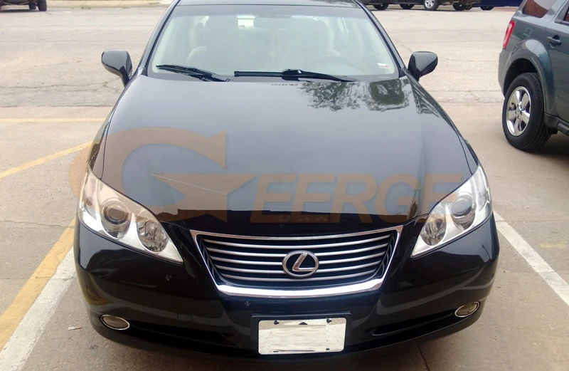 Для LEXUS ES350 2007 2008 2009 превосходный хрусталь DTM стиль ультра яркий комплект светодиодов «глаза ангела» Дневной светильник DRL