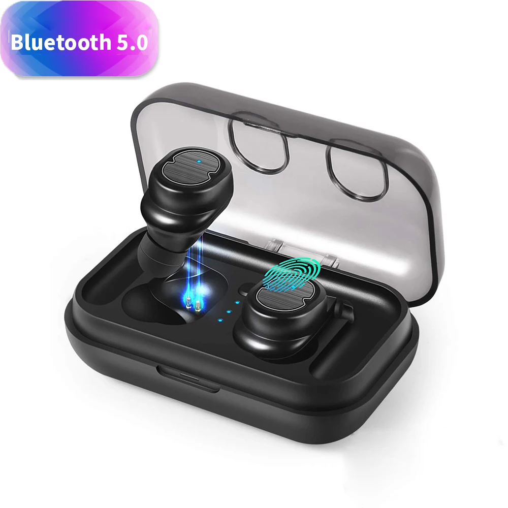 TWS-8-Bluetooth-5-0-Earphone-Earbuds-Sports-Stereo-Music-Headset-Headphone-With-Mic-Charging-Box