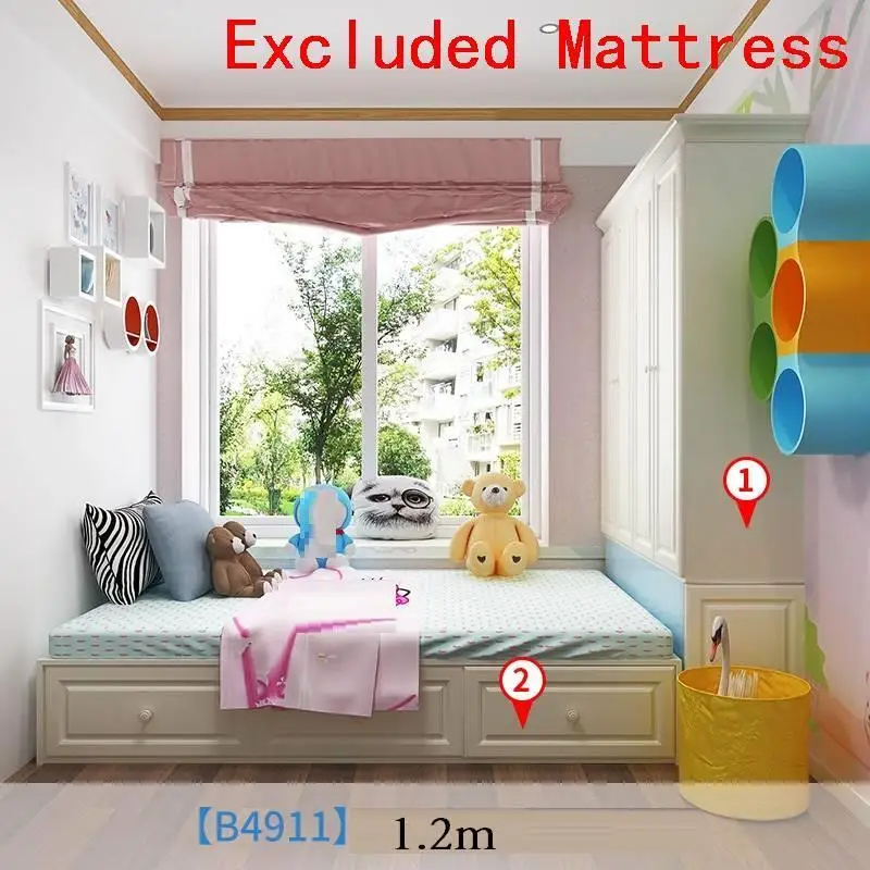 قورتو Meble مربع غرفة الأثاث Yatak الاطفال موبل ميزون طاقم غرفة نوم Literas Infantil Mueble دي Dormitorio كاما Moderna السرير