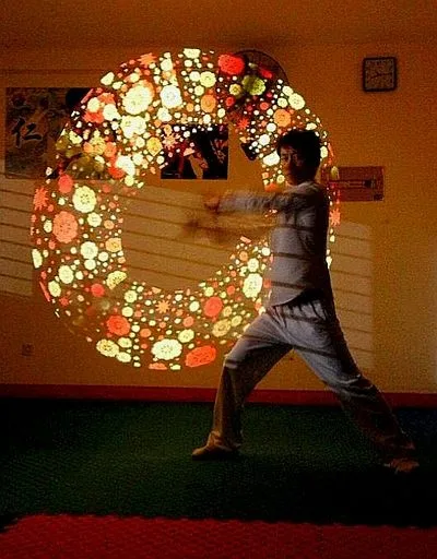 LED poi 2 палочки. Клубная светодиодная палка 2*40 пикселей бар led полноцветный nunchakus DIY