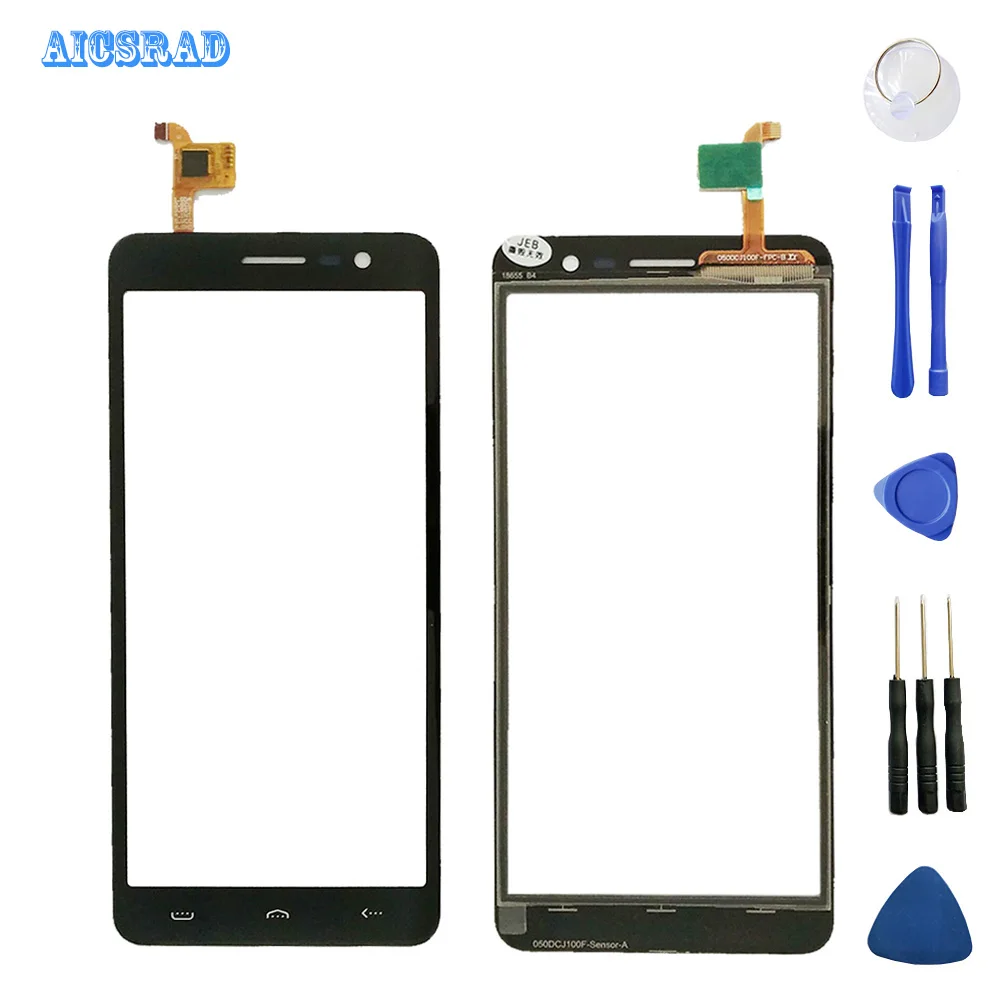 For Homtom S16 Touch Screen Touch Digitizer Panel Glass Lens Sensor Flex Cable s 16+tools