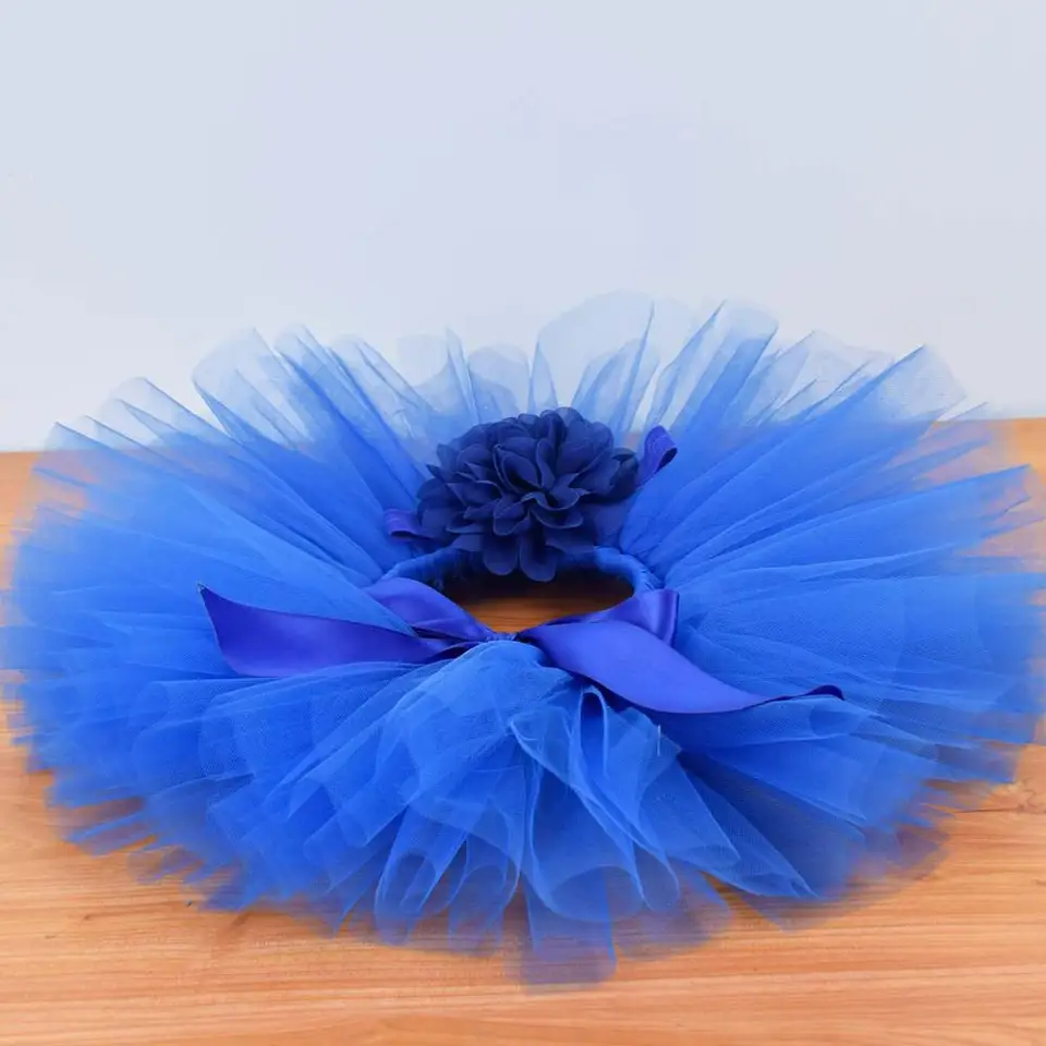 royal blue baby headband