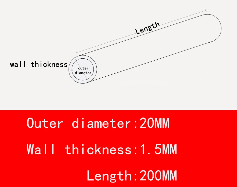 Включает никелевые 304 трубы из нержавеющей стали наружный диаметр 20 мм толщина стенки 1,5 мм длина 200 мм