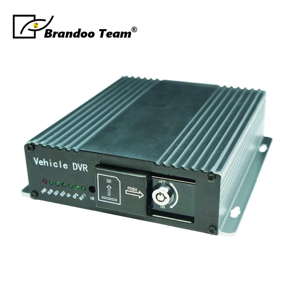 

4CH SD Mobile Truck Bus DVR for Vehicle 4 Channel Mdvr 1080P Dual SD Card Mobile DVR Support GPS and 4G