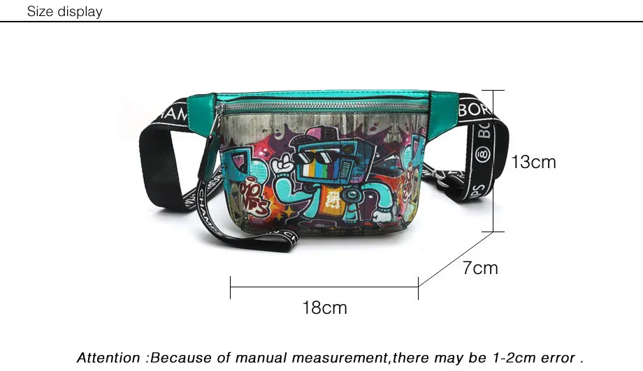 Сумки на пояс для женщин, модные нагрудные сумки, водонепроницаемые сумки, женские сумки с рисунком граффити, сумки для живота, кошелек в стиле хип-хоп