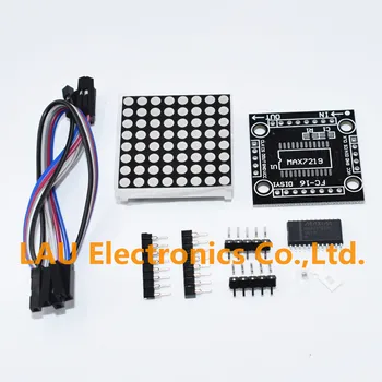 

10pcs MAX7219 dot matrix module microcontroller module DIY KIT