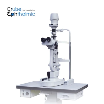 

Slit Lamp Microscope LS-4 HL 5 Steps Magnification | Halogen Bulb | CE Marked Easy Control