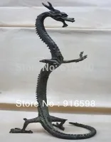 

exquisite bronze tall china dragon statue AAA
