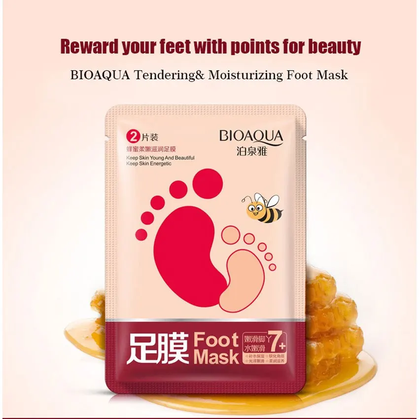 Маска для ног BIOAQUA отшелушивающая с эффектом пилинга|foot mask socks|mask sockssocks foot |