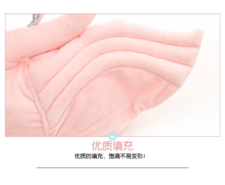 Plush dos Desenhos Bebê de Pelúcia Almofada do Sofá de Volta Centímetros Animados Swan Animais Criativos Forma Suave Decoração Cobertor Travesseiro Carro Colcha Boneca 50x50 19 Cheap Almofadas de pelúcia