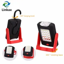 Портативный 23 светодиодный s 2 режима светодиодный фонарь с магнитным складным крюком, подвесной фонарь для кемпинга AAA