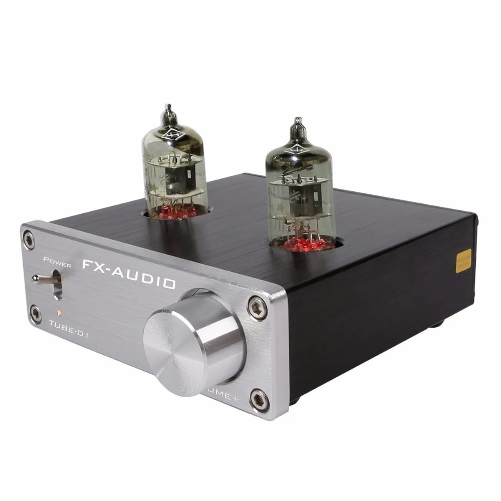 Feixiang FX AUDIO TUBE 01 DC12V 1A Bile Preamp Tube Amplifier Buffer 6J1 HIFI Audio Preamplifier