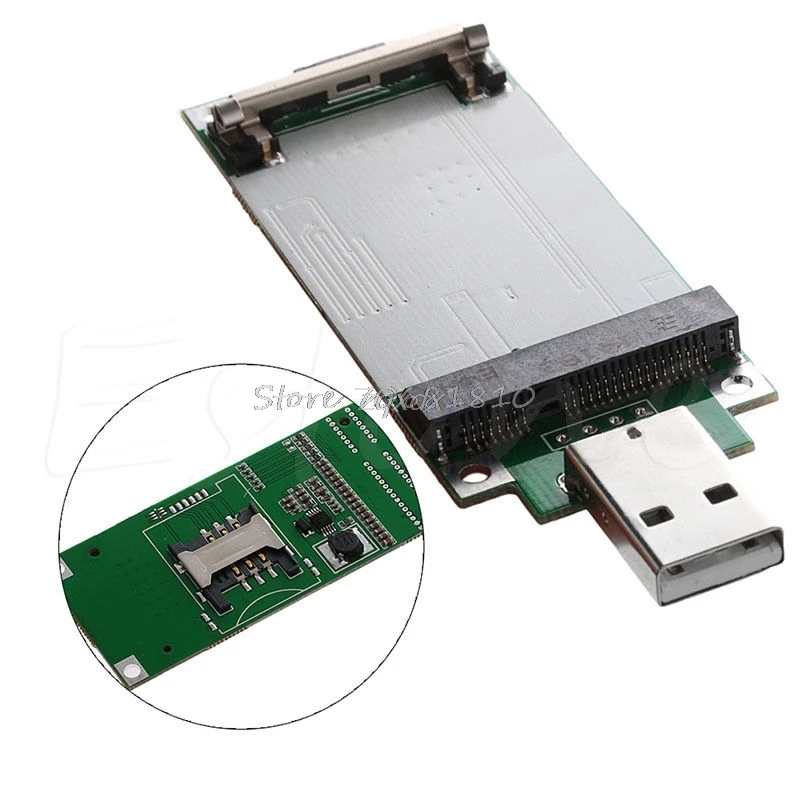 Мини PCI-E беспроводной WWAN к USB адаптер карты с sim-карты слот для HUAWEI EM730 и Прямая поставка