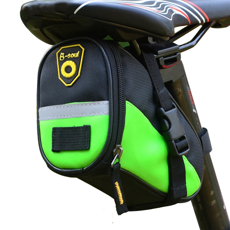 

B-SOUL Waterproof MTB Bike Tail Bags Mountain Road Bike Bag Cycling Saddle Panniers Bike Pouch Cycling Seat Bag