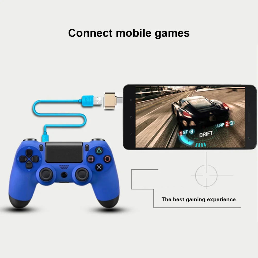 

Mini Micro USB Male to USB Female OTG Adapter Converter for Huawei Xiaomi Android Smartphone Tablet EM88