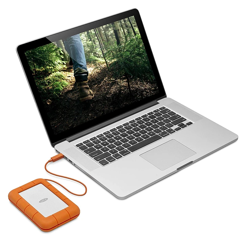 Seagate LaCie Rugged 2 ТБ 4 ТБ 5 ТБ Thunderbolt& USB 3,1 type C портативный жесткий диск 2," внешний HDD для ПК ноутбука