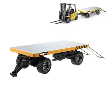 

New Arrival HuiNa 578 1/10 Flatbed Trailer Die Cast Alloy Metal Plastic Toy Car