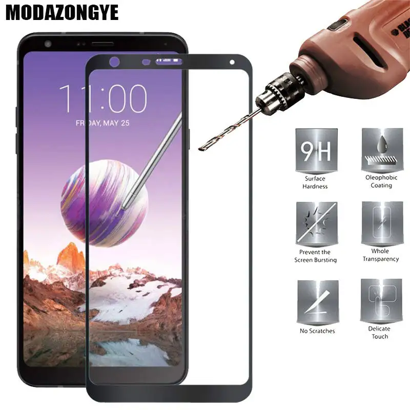 

For Screen Protector LG Stylo 4 Tempered Glass For LG Q Stylo 4 LG Stylo 4 Stylo4 LM-Q710MS Glass Protective Film Full Cover