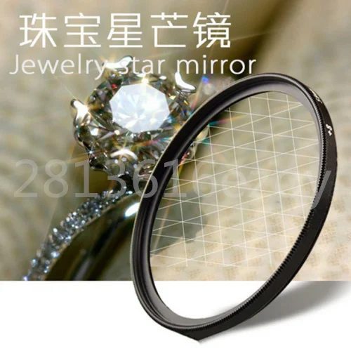 Camera Lens Filter Star light Star Effect Starburst 4 6 8