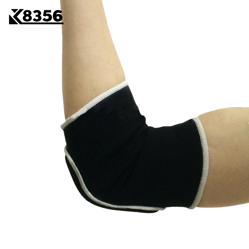 K8356 الإسفنج الكوع دعم إثخن الدافئة الكوع وسادات الريشة الطائرة الدراجات السلامة حماية الكوع الكوع الرياضية في الهواء