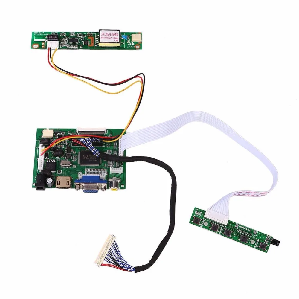 

Gasky New HDMI VGA Remote LCD Controller Module Board RTD2660H LED DIY Panel Professional Development Board Accessories Tool