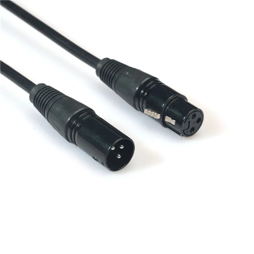 Buy mosunx 1PC 3 Meter XLR 3pin Male to Female