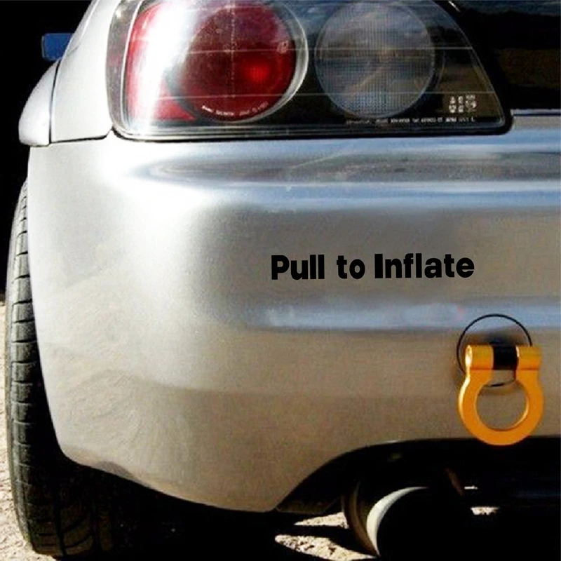 Pull-to-inflate-Vinyl-Art-Sticker-Tow-Hook-Sign-Removable-Decals-For ...