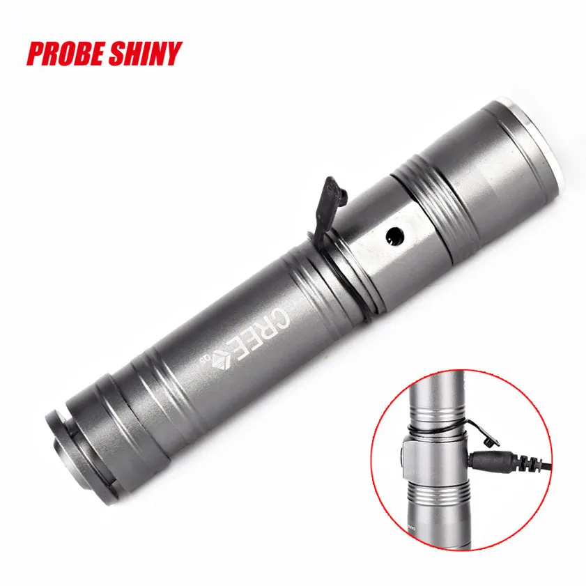

Super G700 Zoomable Q5 LED Flashlight Torch Zoom Lamp Light 3 Mod 170129