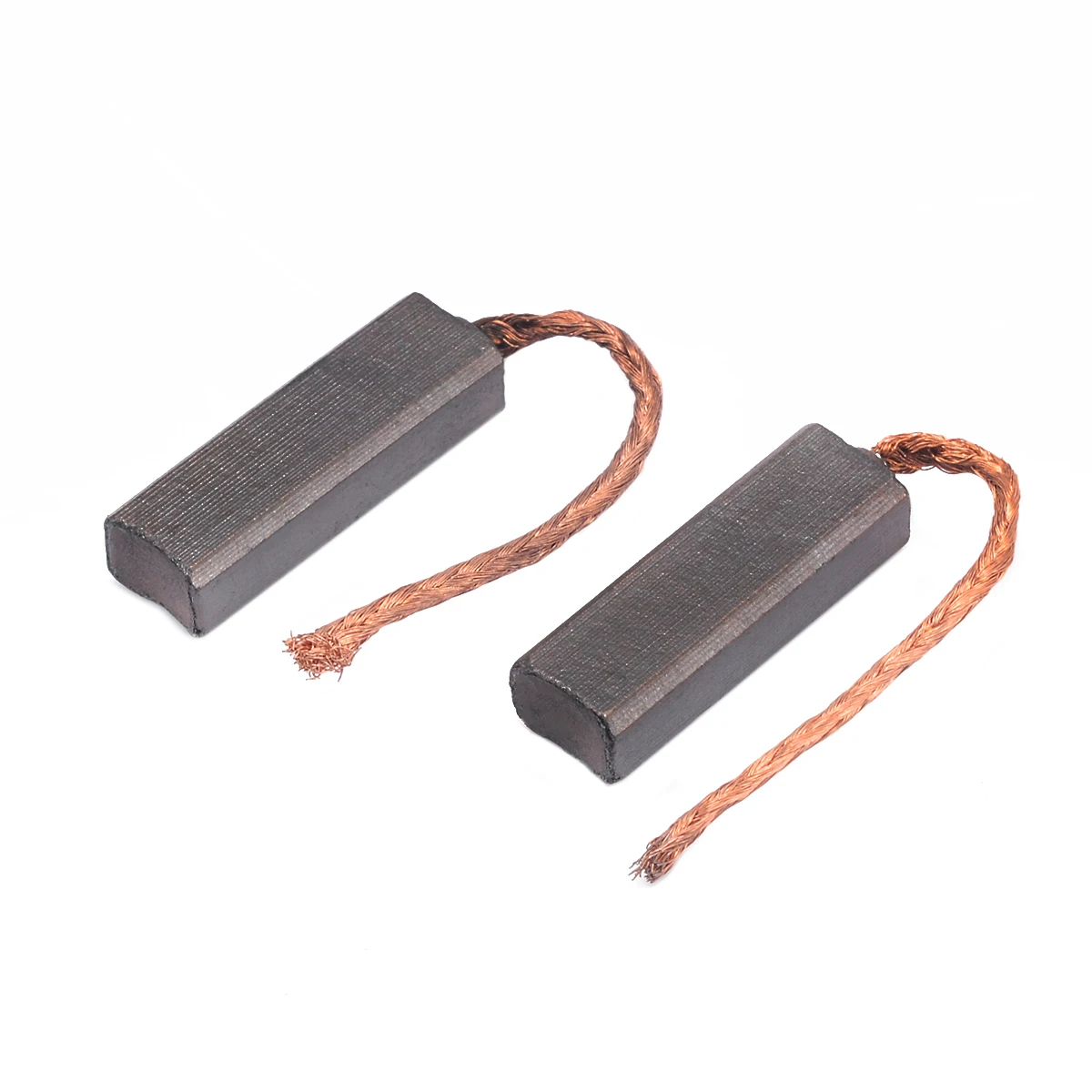 Wholesale 10pcs Automobile Generator Brush 4.5X6.5X20mm Conductive Carbon Brushes Wire Generic Electric Motor Brush