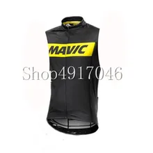 Джерси для велоспорта для мужчин Mavic team летняя рубашка без рукавов MTB велосипедная одежда Триатлон Одежда для велоспорта Ropa ciclismo hombre