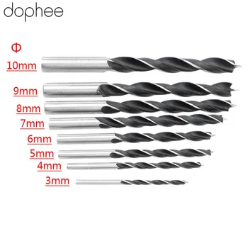 

dophee 8PCS Woodworking Tools Drill Bits Carpentry Tapered Countersink Screw Bit Power Tools Ferramentas Wood Pilot Hole 3-10mm