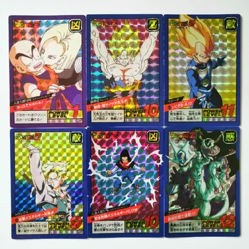 

42pcs/set Super Dragon Ball Z Fighting 4 Reissue Heroes Battle Card Ultra Instinct Goku Vegeta Game Collection Cards
