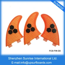 FCS font b Surf b font Boards Fins G5 Orange Blue Green Gray FCS Surfing Quilhas