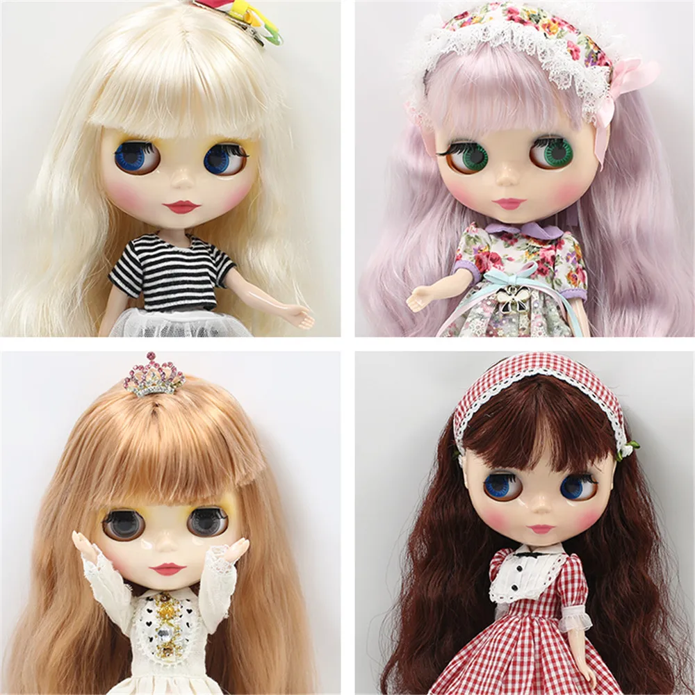 

Factory Blyth Doll 7 Joints Body Fashion Wig White Skin ICY BJD 30cm 1/6 Nude Factory Dolls Toys Gift Special Price on Sale