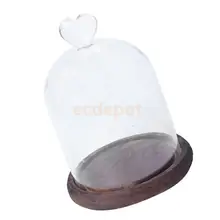 Любовь купол поднос стеклянная ваза крышка пейзаж волшебный сад-Террариум держатель