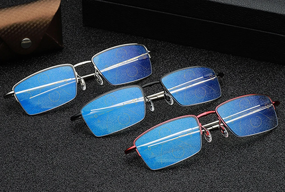 Складные прогрессивные Мультифокальные очки для чтения Gafas De Lectura 2019 с оправой