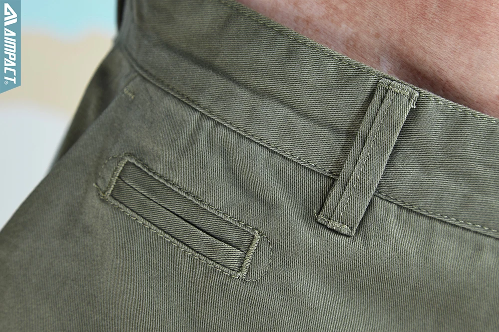 Aimpact новые мужские повседневные брюки, модные Чино штаны для бега, мужские хлопковые узкие брюки из саржи, Мужские штаны для ежедневной носки AM5016