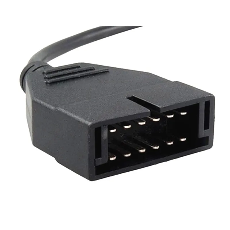 Для GM Daewoo 12 штепселный OBD2 OBDII Мужской до 16 контактный разъем адаптер