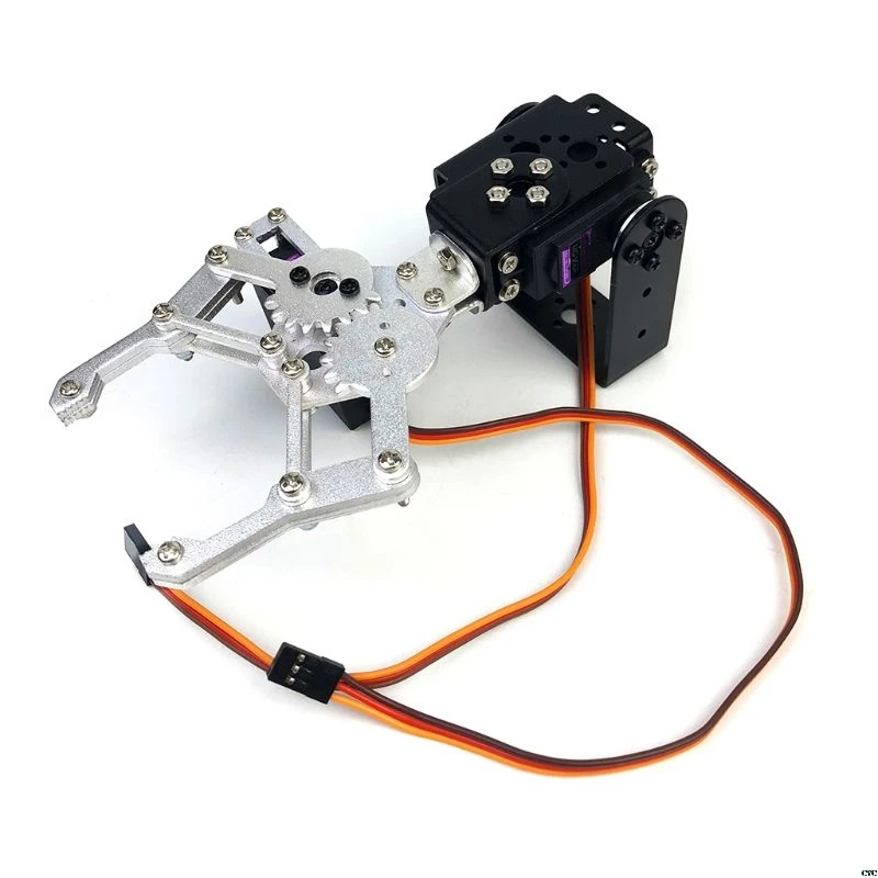

2 DOF Aluminium Robot Arm Clamp Claw Mount Kit For Robotic Manipulator Paw DIY RC Toy Remote Control