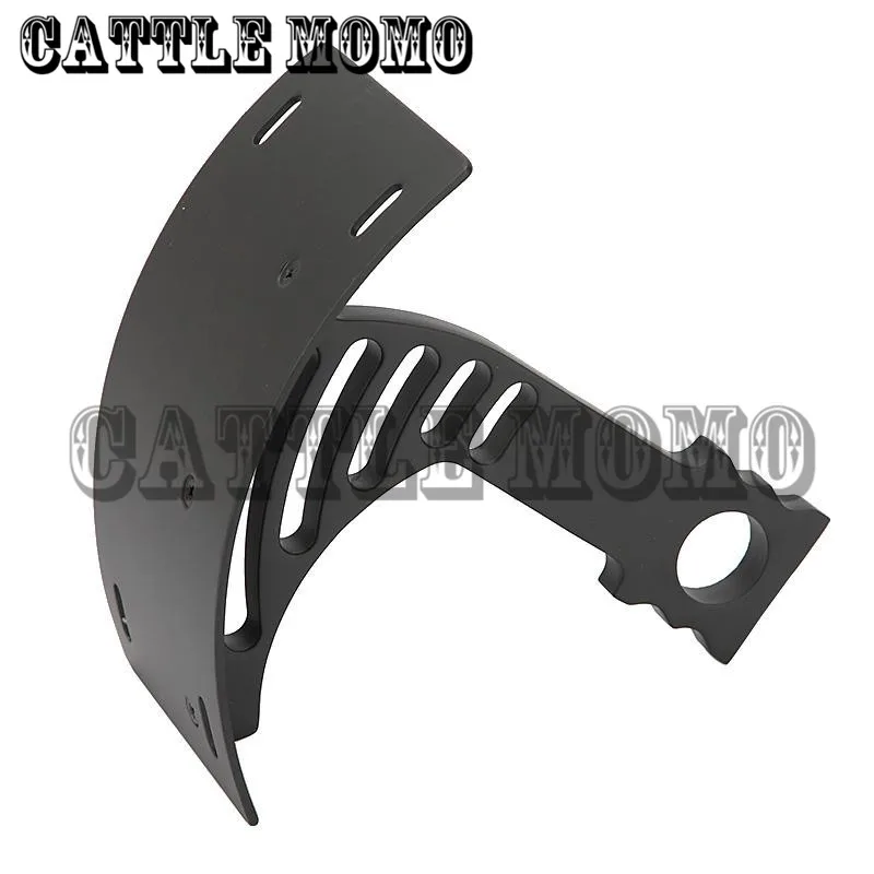 Black Curved Rear Vertical License Plate Frame Mount Tag CNC Billet Aluminum For Honda CBR 600RR 2005 06 07-12 1000RR 2004-2013 |