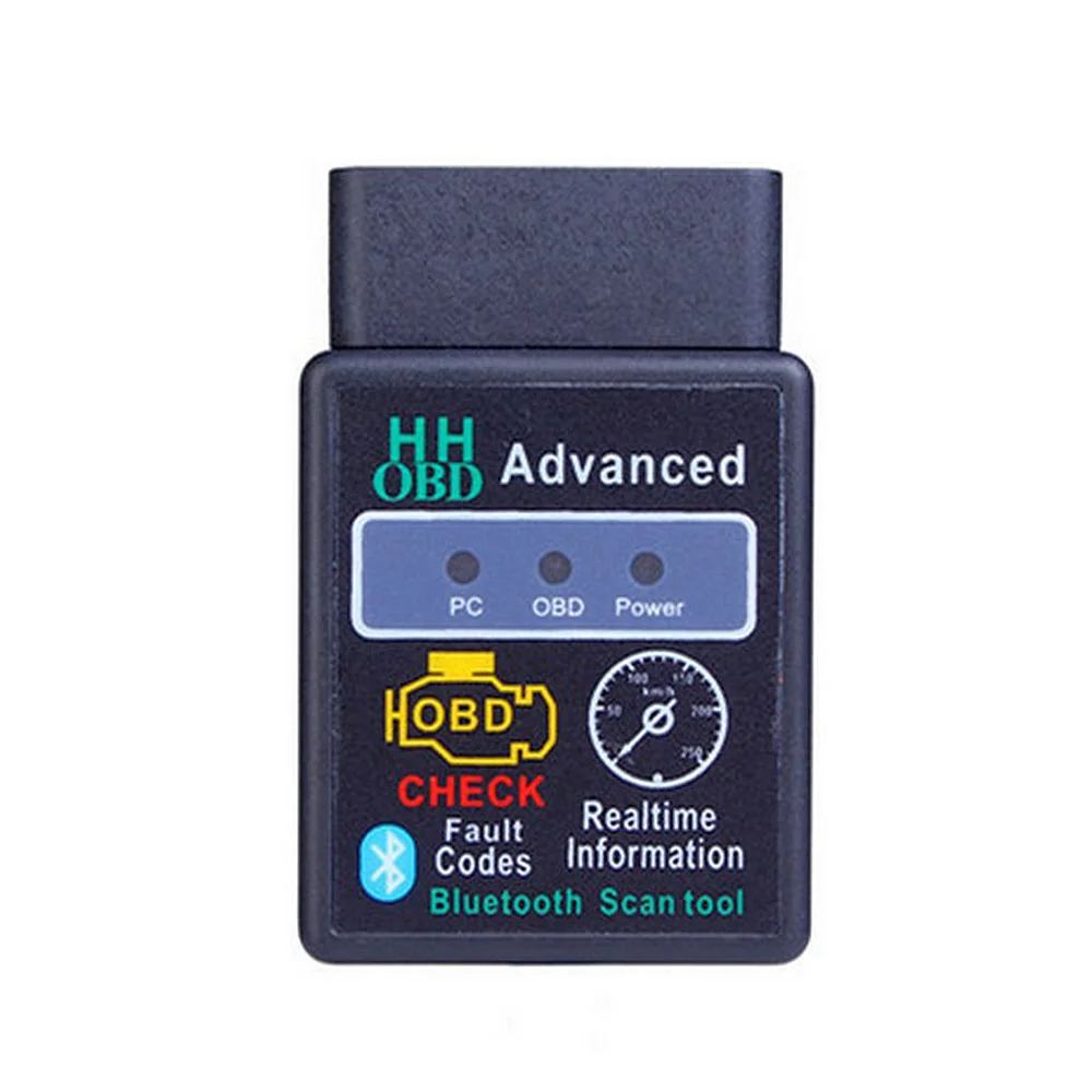 HH OBD ELM327 Bluetooth V2.1 интерфейс работает на Android Torque Elm 327 Bluetooth OBD2/OBD II автомобильный диагностический сканер