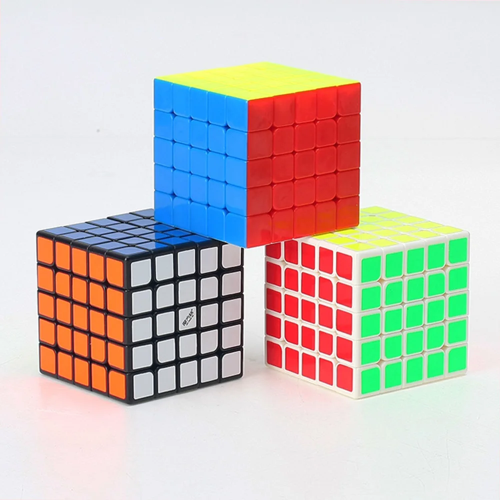 

Mo Fang Ge Wu Shuang 5*5*5 Magic Cubes Puzzle Speed Professors Cube Educational Toys Gifts for Kids Children