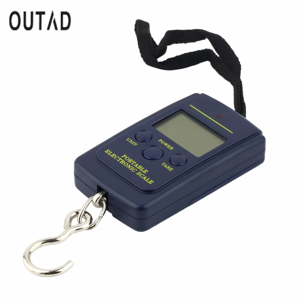 

Top Quality 40kgx10g Portable Mini Electronic Digital Scale Hanging Fishing Hook Pocket Weighing Scale the Balance of Kitchen