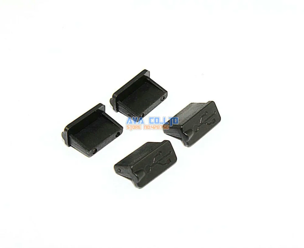 

100 Pcs Soft Plastic USB Port Plug Cover Cap Anti Dust Protector for Female End